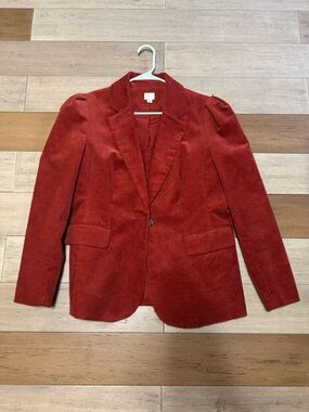 a new day Rust Corduroy Blazer